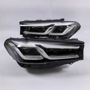 63119479274 pour <span class=keywords><strong>BMW</strong></span> <span class=keywords><strong>série</strong></span> <span class=keywords><strong>5</strong></span> G30/G38/F90 voll LED phare de voiture adaptatif phares avant droits - Product Image 3