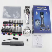 Suttik 699 pelo de levitación magnética para cortadora eléctrica Baber 10000rpm 2500mAh cuchillas de acero inoxidable para hombres alimentación USB para coche