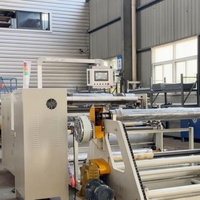 Machine de revêtement et de laminage automatique de la paraffine et de la cire d'abeille pour la fabrication de papier d'emballage pour sandwichs et savons