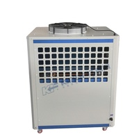 Refroidisseur d'eau commercial KINGFIT à refroidissement par air industriel, 5,7 kW, réfrigérant R410a, compresseur scroll entièrement hermétique