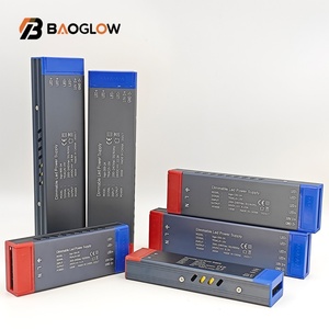 ไฟ LED แบบเส้น รุ่นใหม่ พร้อมไดรเวอร์ DC 12V 24V 33.3A 400W แบบบาง ปิดผนึก  หม้อแปลงไฟฟ้าสำหรับ COB 220V-12V LED ขนาดเล็ก 24V ปรับความสว่างได้ - Product Image 2