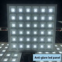 Panneau led 60x60 ip44 5000lm plafonnier plat encastrable rétroéclairé 48w 96w lampe de plafond led pour bureau