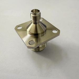 Conector N/SMA-KKF en Oferta, Adaptador de Latón con Brida N Hembra a SMA Hembra - Product Image 1