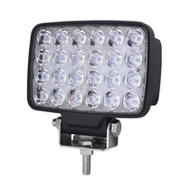Lampe de travail carrée à LED de 6.5 pouces pour excavations avec ECE R10 John Deere Lampe de travail à LED 12v 48v ip67 Lampes de travail 7 pouces