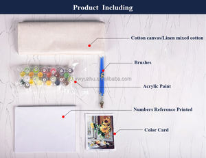 Diy pintura por número paisaje dibujo sobre lienzo cuadros por números velero Kits pintura pintada a mano regalo decoración del hogar - Product Image 2