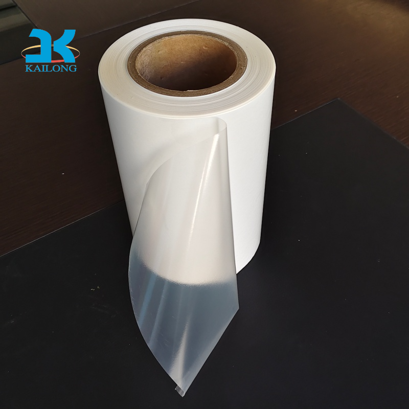 Bulk Supply Self Adhesive Paper White Transparent PE Hot Melt Film Roll Heat-Resistant Eco-Friendly Excellent Conformability