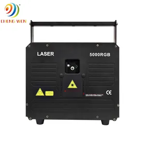 5W ILDA + DMX512 proyektor logo laser, lampu laser tulisan animasi RGB, lampu panggung, lampu laser untuk DJ disco