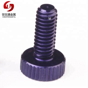 Personalizado aluminio anodizado moleteado M2.5 tornillo - Product Image 4