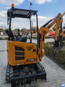 Miniexcavadora Sany SY18C de 1.8 Toneladas, Miniexcavadora de Orugas de 1.8t para Uso Agrícola con Precio de Fábrica, Motor YANMAR - Product Image 3