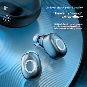 Nouveaux écouteurs sans fil Bluetooth X55, mini écouteurs de sommeil, réduction de bruit, affichage numérique, écouteurs tactiles Bluetooth - Product Image 4