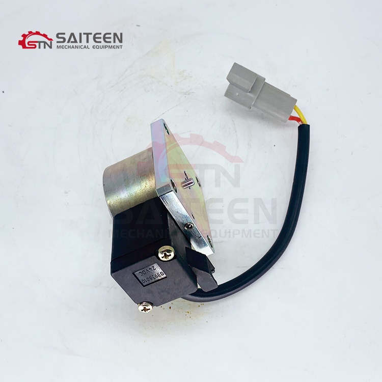 STN Diesel Engine Shut Off Solenoid Valve for Excavators