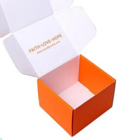 Boîtes d'emballage de bijoux en carton ondulé, boîte d'emballage de cadeaux cosmétiques de soins personnels imprimés sur mesure