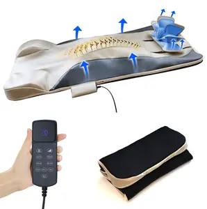 2022 new oem Portable Foldable Body Pain Relief Electric Heating Back Stretching Mat full body japan back massage mattress mat