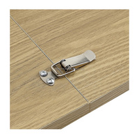 Runder Esszimmertisch Platzsparendes 4/6-Sitzer Design Esstisch Holz-Dinertisch Ausziehbar