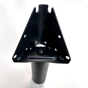 <b>Sofa</b> Leg <b>Support</b> Stainless Steel Straight Frame Tripod Durable Connector For Furniture Base - Product Image 4