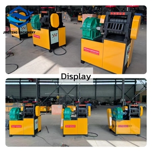 Machine électrique de redressage et de coupe de barres d'acier usagées, équipement de redressage de barres et de tiges d'acier de rebut - Product Image 5