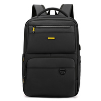 Sac à dos d'affaires multicouche de grande capacité pour hommes Sac d'école décontracté pour étudiants Sac à dos multifonctionnel pour ordinateur portable
