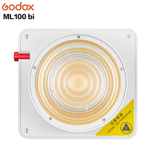 GODOX ML100 Bi 100W Lumière de <span class=keywords><strong>streaming</strong></span> en direct bicolore, lumière vidéo de scène nocturne extérieure, perle de lumière COB, lumière portable de poche - Product Image 2