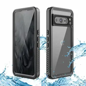 Full Coverage 360 Mobile Phone Case For Google Pixel 8 Pro Cover IP 68 Waterproof Cases With Screen Protector