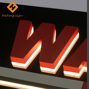 Thông qua nhiều an ninh kiểm tra 3D Sign Logo Board LED buchstaben dấu hiệu kinh doanh - Product Image 4