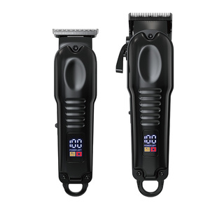 Chuyên Nghiệp Tóc Cắt Cho Nam Giới Cắt Tóc Clipper Và Tông Đơ Thiết Lập Người Đàn Ông Của Không Dây Tóc Clipper Cho Thợ Cắt Tóc Cắt Tóc Kit Phai - Product Image 4
