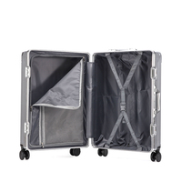 Valise à roulettes universelle 20 pouces, valise de voyage à roulettes, avec logo personnalisé, vente en gros, nouveauté 2020