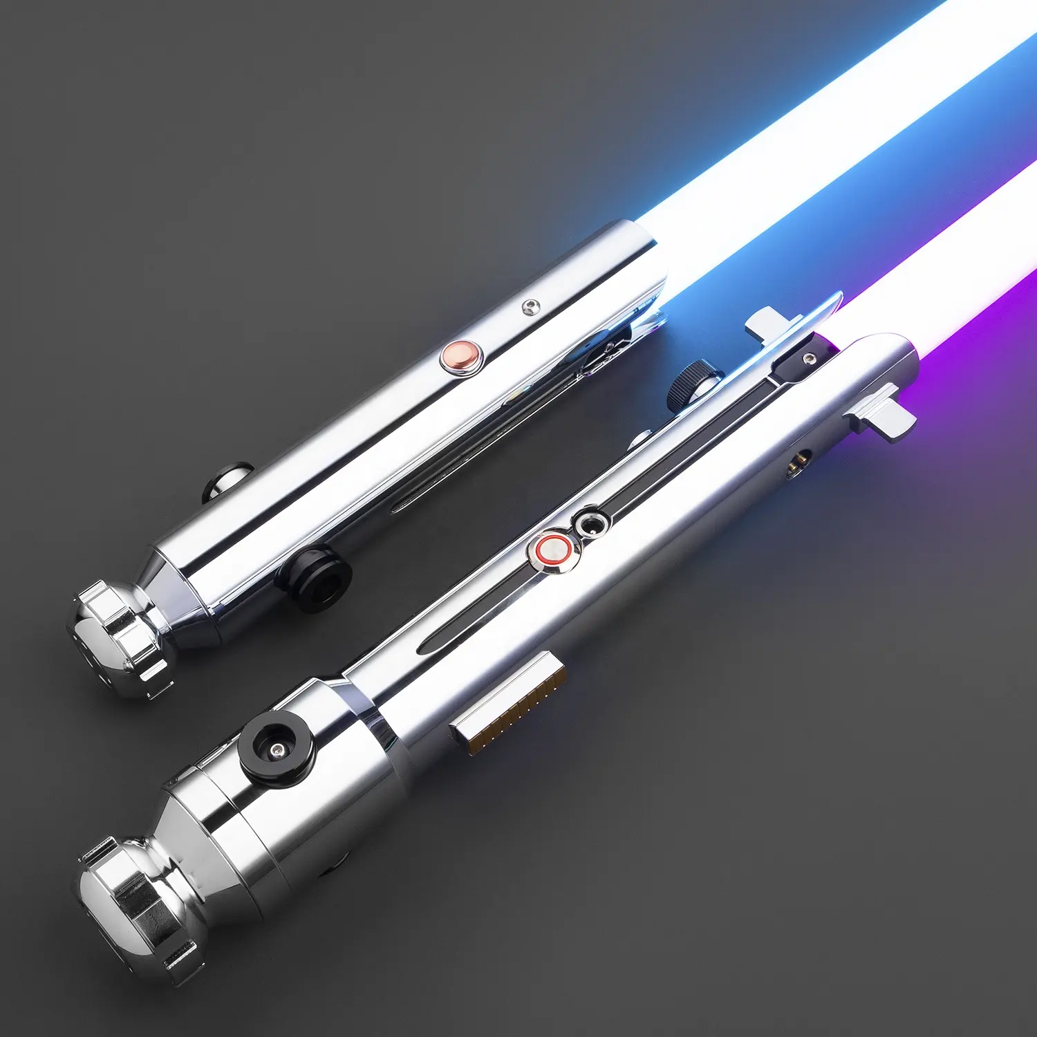 LGT Saberstudio Ahsoka Tano lightsaber heavy dueling RGB LED changing smooth swing laser sword for star the wars movie tool