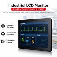 Panneau HMI industriel 21,5 pouces RS485/RS232 tout-en-un, écran tactile IP65, ordinateur industriel, PC industriel