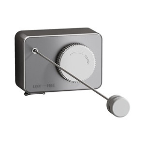 Tendedero telescópico de metal inoxidable para balcón, tendedero sin perforaciones, cuerda para ropa, uso doméstico en el baño. - Product Image 1