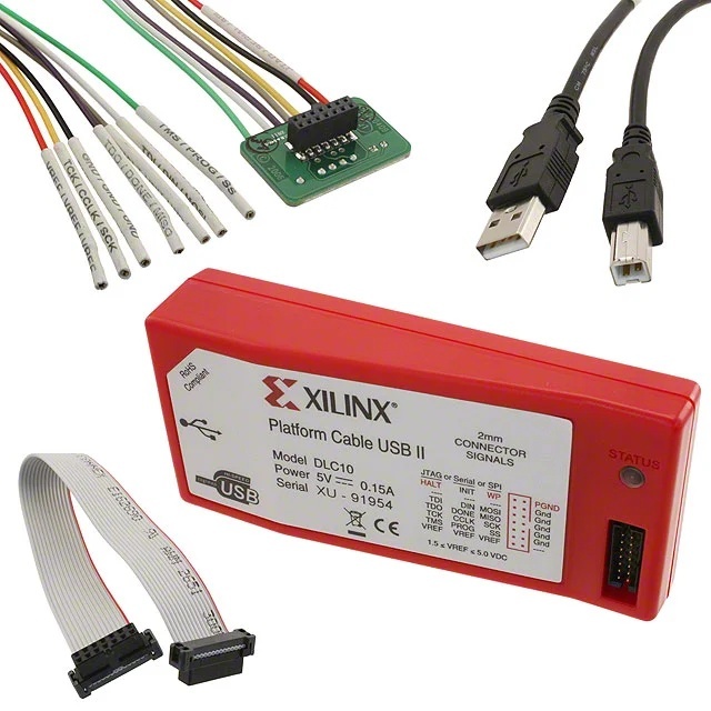 HW-USB-II-G Programmer Debugger Board with USB 2.0 Support for Fast Prototyping and Electronic Projects