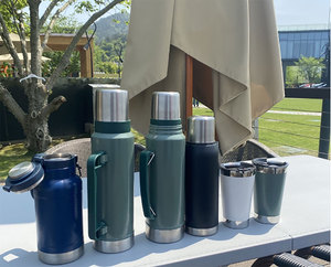 Botella de Viaje al Vacío Más Vendida de <span class=keywords><strong>2022</strong></span>, Termo de 1 Litro, Botella Aislada, Frasco de Acero Inoxidable 304 - Product Image 5