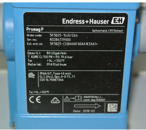 เครื่องวัดอัตราการไหลของน้ำแบบปรับพื้นที่ได้ รุ่น Proline Promag P 300 ของแท้จาก Endress+Hauser ผลิตจากสแตนเลส OEM - Product Image 4