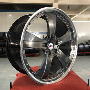 Cerchio Forgiato Concavo YRO in 2 Pezzi 6061-T6 17-24 Pollici 5x112 5x114.3 5x120 per <span class=keywords><strong>Audi</strong></span> A4 A6 <span class=keywords><strong>Q5</strong></span> Q7 Alta Qualità Colore <span class=keywords><strong>Grigio</strong></span> Personalizzabile - Product Image 2