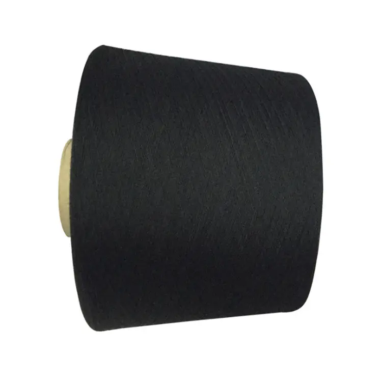 KY-TR0146 30s/1 polyester Viscose Yarn T/R65/35 Ring Spun Double Yarn for Weaving tr suiting workwear uniform