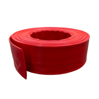 Tuyau plat en PVC de 3 pouces, tuyau de refoulement en gros, tuyau d'irrigation agricole, tuyau plat haute pression pour l'aménagement paysager