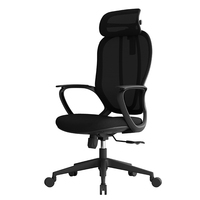 Chaise de bureau moderne et confortable en maille, réglable en hauteur, ergonomique et pivotante