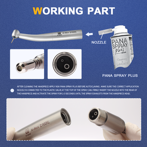 Altre apparecchiature dentali testa standard 2 fori tipo KV connettore set ad alta velocità manipolo endodontico unità poltrona odontoiatrica - Product Image 5