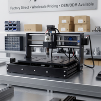 Nueva Fresadora CNC de Escritorio 2 en 1 3020 Pro, Máquina de Grabado de 3 Ejes, Módulo de Diodo/Semiconductor, para Madera, Papel, Cuero, Acrílico, Bricolaje