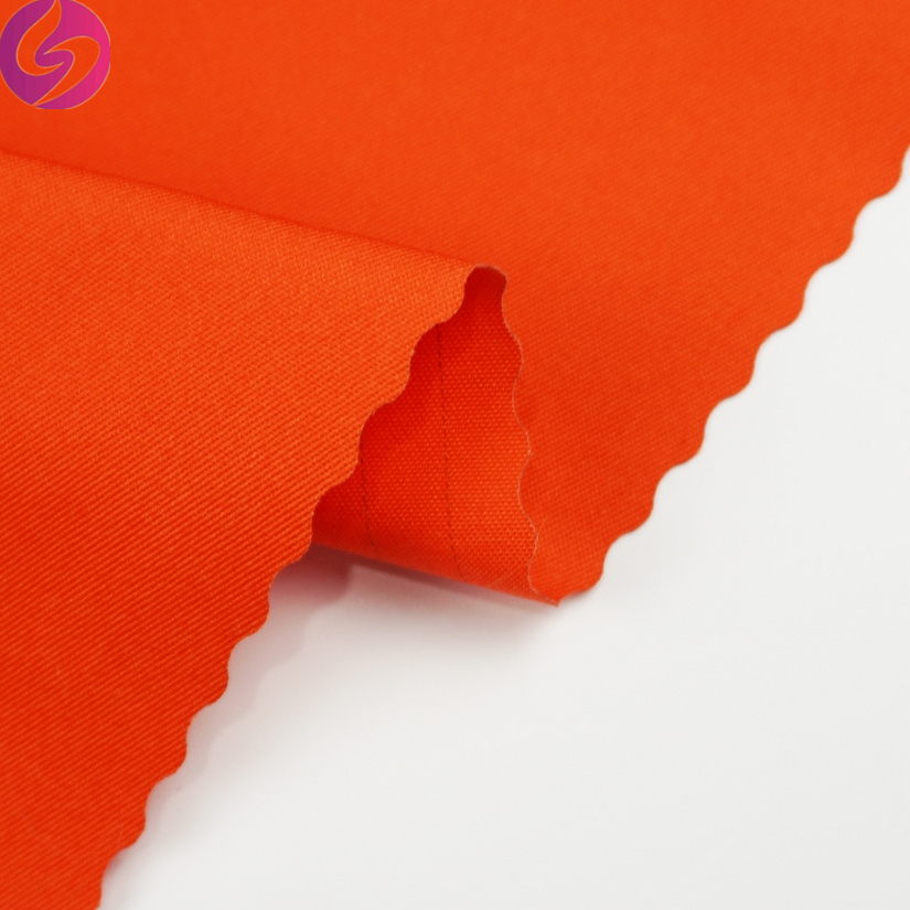 Hot Selling Flame Retardant Antistatic TC/CVC Twill Woven Fabric Fluorescent Antistatic Fabric Antistatic Oem Fabric