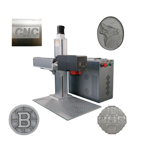 <strong>Portable</strong> JPT MOPA 3D Fiber Laser Marking <strong>Machine</strong> 60W 100W Desktop <strong>Engraved</strong> Marking <strong>Machine</strong> for Jewelry Metal - Product Image 2