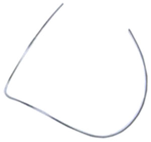 Ortodonzia Dentale <span class=keywords><strong>Reverse</strong></span> Curva Arco di Filo Tondo - Product Image 2