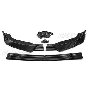 3x G37 <b>Car</b> Front Bumper Splitter <b>Diffuser</b> Lip Protector Spoiler Deflector Lips Guard <b>for</b> Infiniti G37 Sedan 2010 2011 2012 2013 - Product Image 2