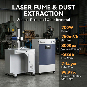 <span class=keywords><strong>Extracteur</strong></span> <span class=keywords><strong>de</strong></span> <span class=keywords><strong>fumée</strong></span> laser industriel série XL, haute efficacité, filtre HEPA 3 étapes, purificateur <span class=keywords><strong>de</strong></span> <span class=keywords><strong>fumée</strong></span> pour marquage laser, nettoyage laser - Product Image 4