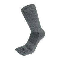 OrrinSports Chaussettes d'été à cinq doigts pour hommes et femmes, chaussettes mi-mollet Cool-max, 3 paires, respirantes, pour la course et le sport