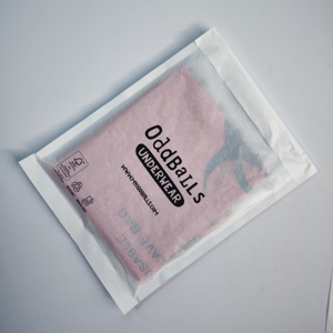 Sustainable Eco-friendly <b>Compostable</b> Waterproof Apparel Packaging Durable Biodegradable Glassine Paper <b>Bag</b> for Fashion Industry - Product Image 1