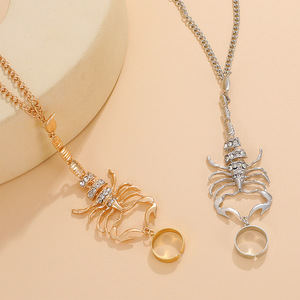 Cadena <span class=keywords><strong>de</strong></span> mano <span class=keywords><strong>de</strong></span> escorpión con diamantes <span class=keywords><strong>de</strong></span> imitación y anillo <span class=keywords><strong>de</strong></span> dedo, pulsera <span class=keywords><strong>de</strong></span> esclavo gótica punk, joyería <span class=keywords><strong>de</strong></span> mano unisex <span class=keywords><strong>de</strong></span> moda - Product Image 6