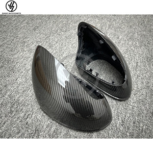 Cubierta de Espejo Lateral Derecho de Fibra de Carbono Seca (Repuesto) para Carrera 991 2012-2018, Color Negro - Product Image 5