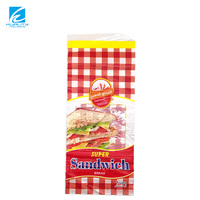 Personnalisé Imprimé Reusablele Logo Polyester Nylon Sacs Sandwich Pain Sac Rouleau BOPP Pain Sacs Fourre-Tout