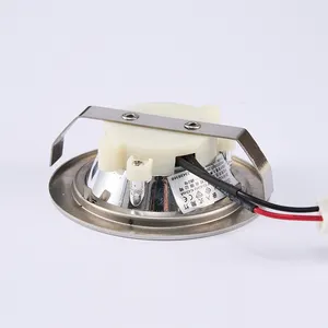 Accessoires de hotte de cuisinière en gros d'usine LED haute tension 220-240V intégré lampe ronde hotte de cuisinière