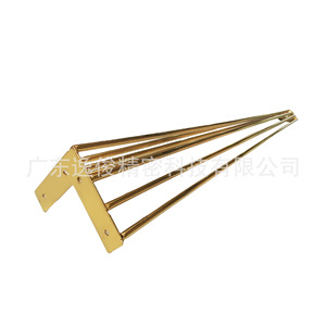 Yijun Triangular <b>Table</b> <b>Legs</b> Gold Spray Painted Heavy Duty Modern Minimalist Furniture Hardware Accessories Model 028 - Product Image 1